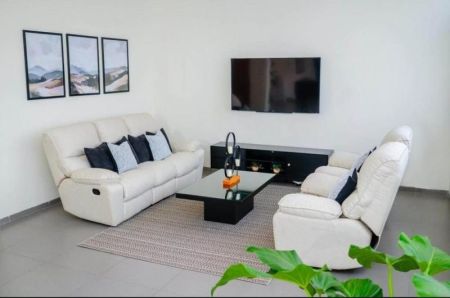 Living Room - ￭ Skyline Residencies ￭ 03BR Penthouse For Sale ￭ (NK11706)