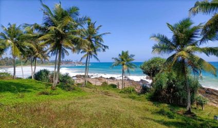 Beachfront land