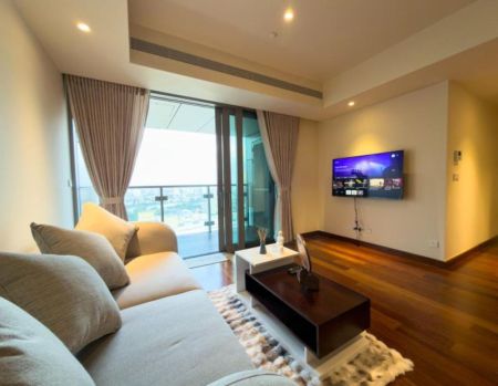 Living Room - The Ultimate Colombo Lifestyle – Luxury 2-Bedroom Residence for Rent at Cinnamon Life
