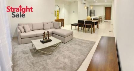 Living Room - 2-Bed Furnished Apartment for Rent at CCC in Col 02 [AR 01]