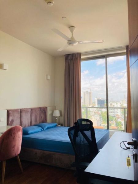 Bedroom - Colombo 07 – Fully Furnished 3-Bedroom Apartment for Rent at The Grand