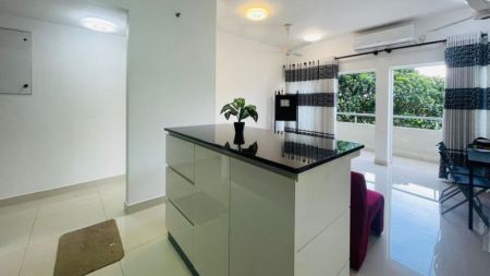 Living Room - (DAR107) Luxury Furnished Apartment for Rent in Kottawa