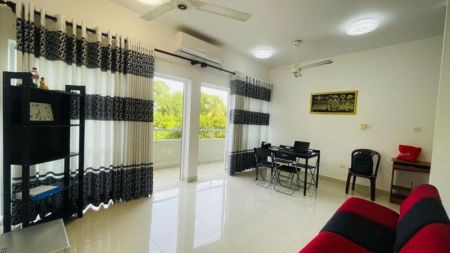 Living Room - (DAR107) Luxury Furnished Apartment for Rent in Kottawa