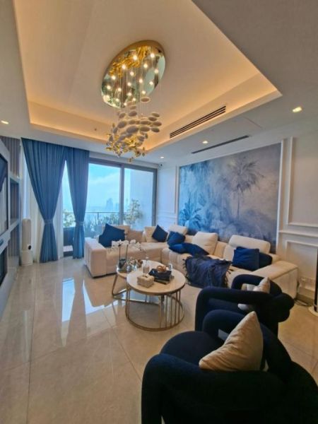 Living Room - ￭ 606 The Address ￭ 03BR Apartment For Sale ￭ (NK11716)