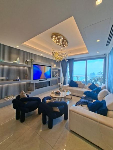 Living Room - ￭ 606 The Address ￭ 03BR Apartment For Sale ￭ (NK11716)