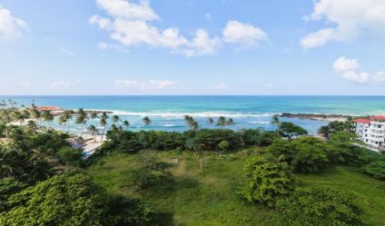 Beachfront land