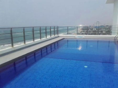 Pool - ￭ Blue Ocean, Mount Lavinia ￭ 02BR Apartment For Sale ￭ (NK11726)