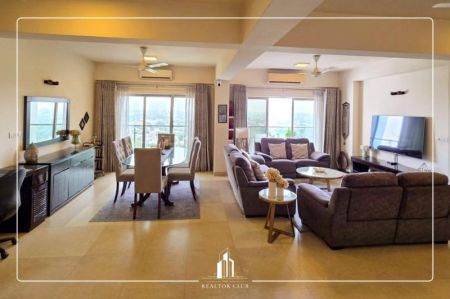 Living Room - 110 Iconic Residencies - 03 Bedroom Apartment for Sale - High Floor - Unfurnished - Rajagiriya