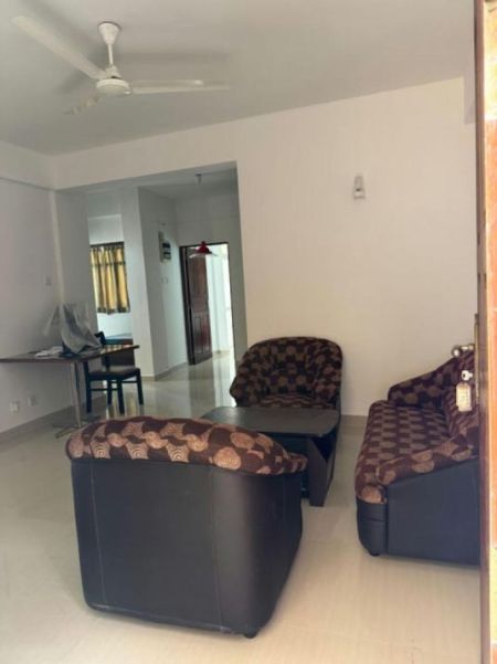 Living Room - Falcons Residencies - 02 Bedroom Semi Furnished Apartment for Sale in Colombo 04 (A5861)