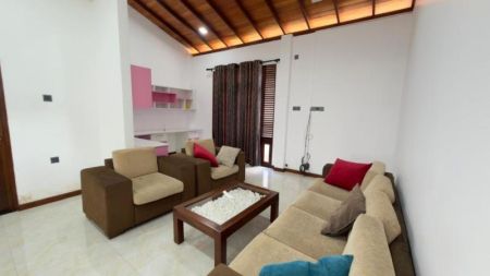 Living Room - (DH478) Furnished 3 Storey Furnished House for Sale in Malabe