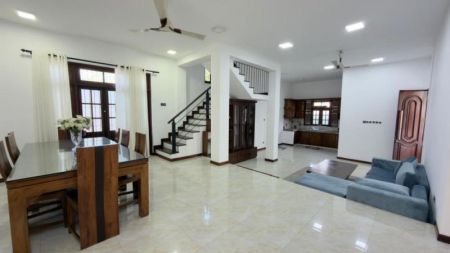 Living Room - (DH478) Furnished 3 Storey Furnished House for Sale in Malabe