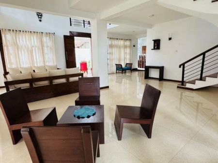 Living Room - (os800)luxury 4-storey House For Sale – Welisara, Kandana ✨🏡