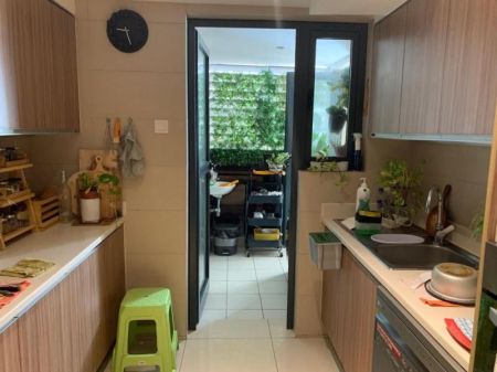 Kitchen - Havelock City 03 Bedrooms Apartment For Sale In Colombo 5