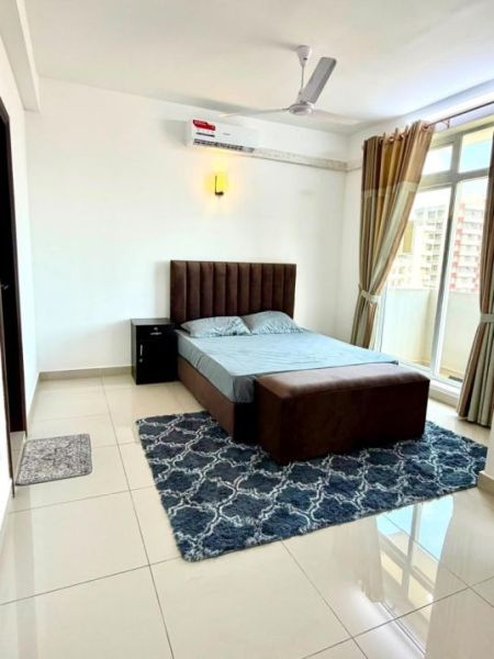 Bedroom - Premium Fully Furnished Duplex Apartment for Rent in Bambalapitiya. (CLBPR601)