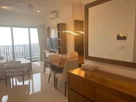 Living Room - 45th floor 3BHK Trizen apartment for rent 