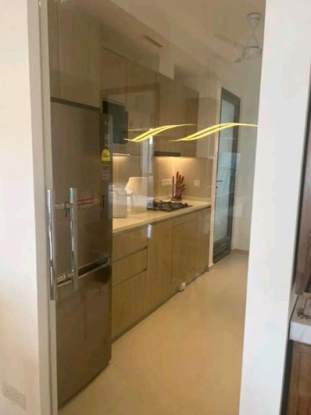 Kitchen - 45th floor 3BHK Trizen apartment for rent 
