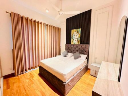 Bedroom - 447 Luna Tower - 02 Bedroom Furnished Apartment for Rent in Colombo 02 (A6591)