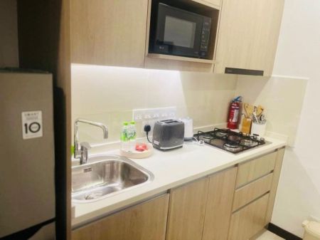 Kitchen - 1 Bedroom Fully Furnished Apartment for Rent - Colombo 2, Trizen Residencies | USD 1,200 (EM1084)
