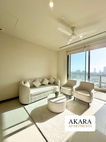 Living Room - The Grand Furnished Apartment for Rent - A33859