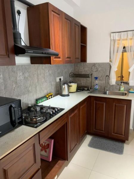 Kitchen - 2 Bedroom Furnished Garden Apartment for Rent - Canterbury Golf Apartment, Kahathuduwa | LKR 140,000 (EM1062)