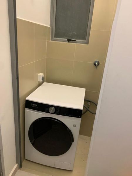Bathroom - 2 Bedroom Furnished Garden Apartment for Rent - Canterbury Golf Apartment, Kahathuduwa | LKR 140,000 (EM1062)