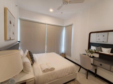 Bedroom - Modern 2-Bedroom Apartment for Rent – Colombo 2