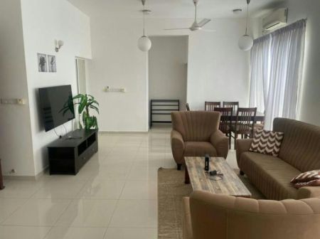 Living Room - Prime - 03 Bedroom Furnished Apartment for Rent in Colombo 07 (A6598)