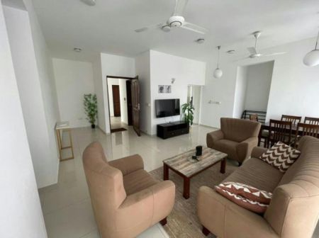 Living Room - Prime - 03 Bedroom Furnished Apartment for Rent in Colombo 07 (A6598)