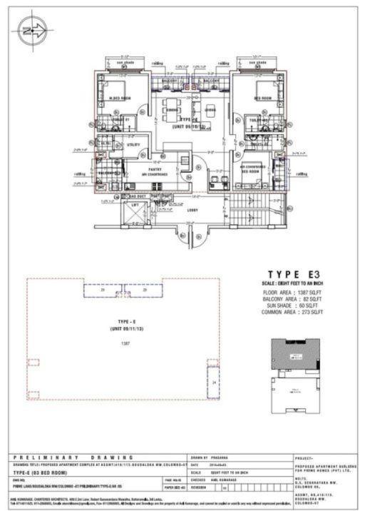 Apartment for rent in Colombo 7