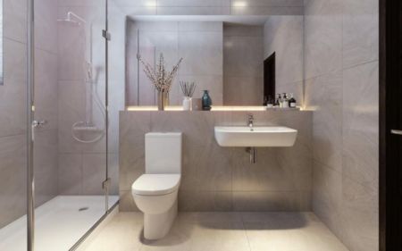 Bathroom - Apartment for sale at Marina Square