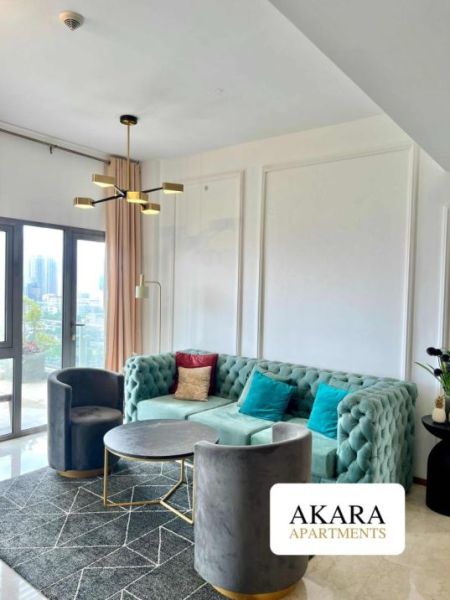 Living Room - Altair Furnished Apartment for Sale - A46473