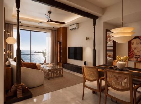 Living Room - ￭ Marina Square, Colombo 15 ￭ 02BR Apartment For Rent ￭ (NK11770)