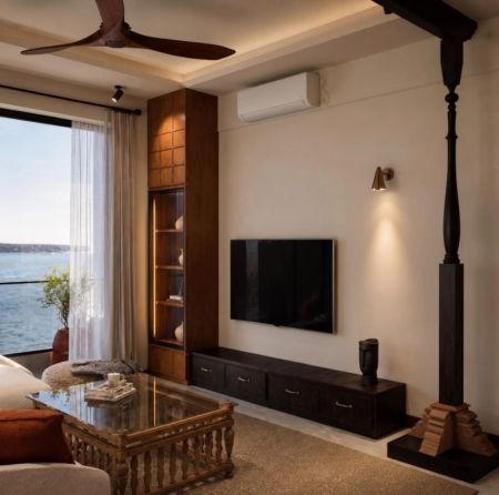 Living Room - ￭ Marina Square, Colombo 15 ￭ 02BR Apartment For Rent ￭ (NK11770)