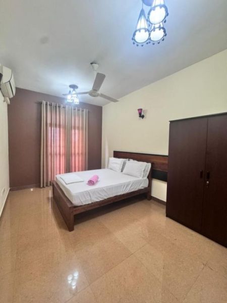 Bedroom - Short-Term Rental – 3-Bedroom Fully Furnished Apartment in Kalubowila. (CSTR202)