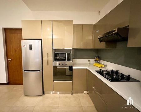 Kitchen - Capitol 7, Rosmead Place - 02 Bedroom Apartment for Rent - Furnished - Colombo 07