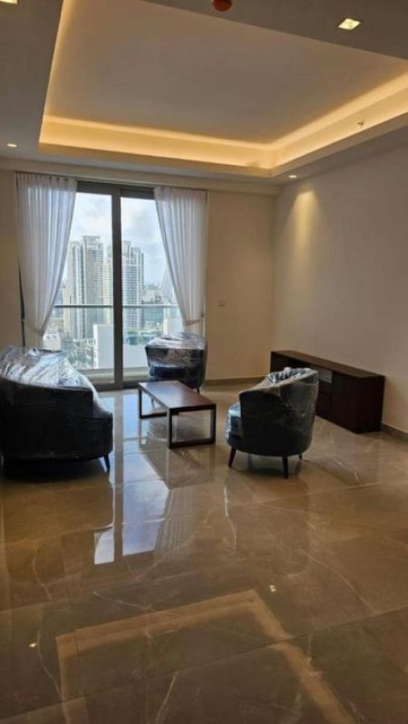 Living Room - 606 The Address - 02 Bedroom Furnished Apartment for Rent in Colombo 03 (A6583)