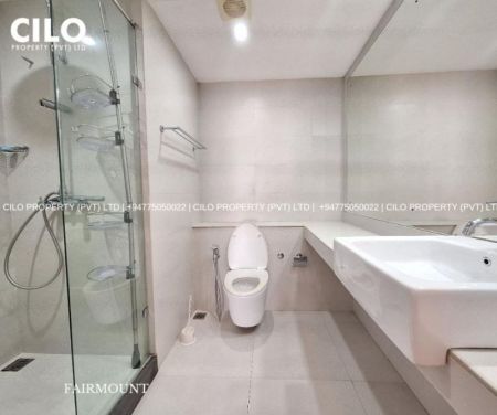 Bathroom - 3 bedrooms Fairmount furnished apartment rent Rajajagiriya 