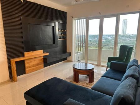 Living Room - 3 bedrooms fully furnished prime Bella for rent - Rajjagiriya 