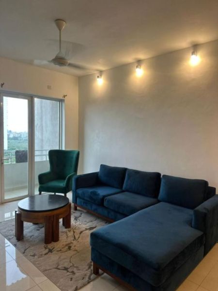 Living Room - 3 bedrooms fully furnished prime Bella for rent - Rajjagiriya 