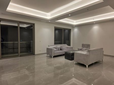 Living Room - 606 The Address Furnished Penthouse Apartment for Rent - A55348
