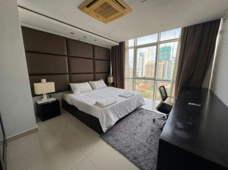 Bedroom - Platinum One - 03 Bedroom Furnished Apartment for Rent in Colombo 03 (A6564)