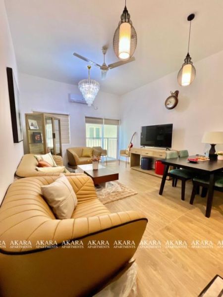 Living Room - Mulberry Residencies Furnished Apartment for Sale - A48502