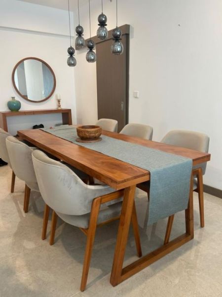 Dining room - Marina Squre/furnished/02beds/for rent in Colombo -15.