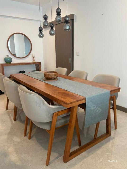 Dining room - Apartment for rent in Colombo 15
