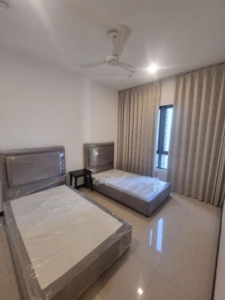 Bedroom - 🏙️ Fully Furnished 2-Bedroom Apartment for Rent at Tri-Zen Colombo