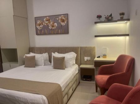Bedroom - Trizen Furnished Studio-Type Apartment for Rent - A44834