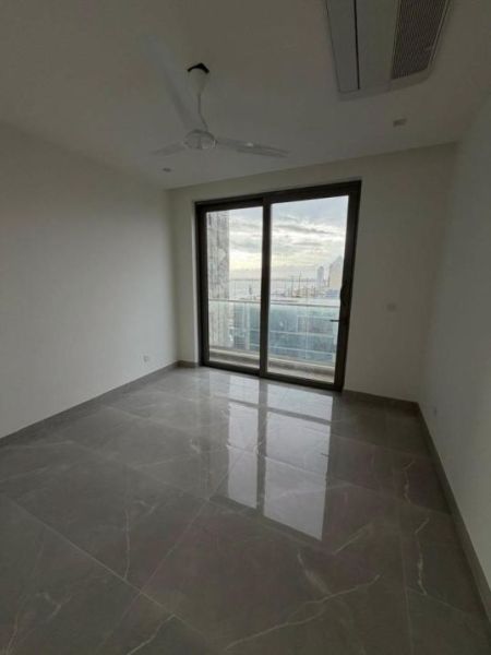Bedroom - Spacious 3BR Unfurnished Apartment with Galle Road Views at 606 The Address – 1,930 Sqft