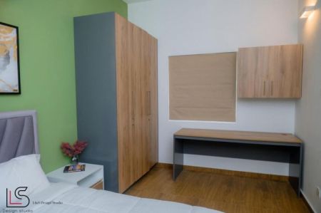 Bedroom - Fully Furnished 2 BR Apartment for Rent at Mulberry Residencies, Colombo 09 | LKR 325,000 / month (EM057MI)