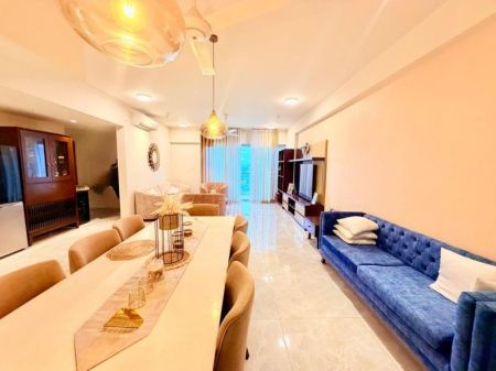 Living Room - CAPITAL HEIGHTS – RAJAGIRIYA ✨ Luxury 3-Bedroom Fully Furnished Apartment for Sale