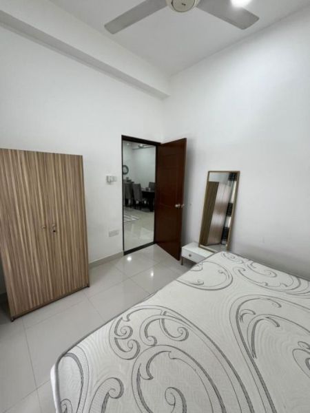 Bedroom - 🏢 Fully Furnished Apartment For Rent – Ru Residencies, Kotte - PDA184